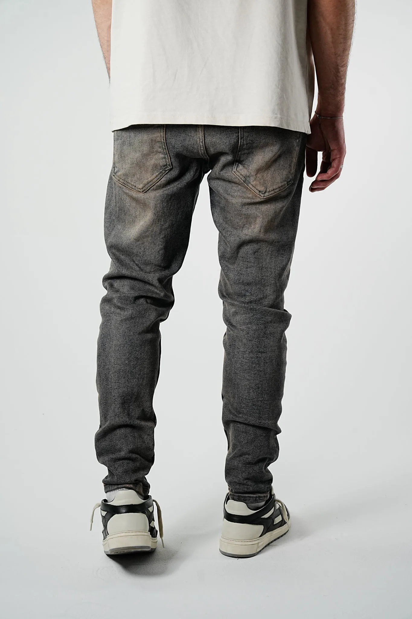 Premium Basic Vintage Brownish Jeans