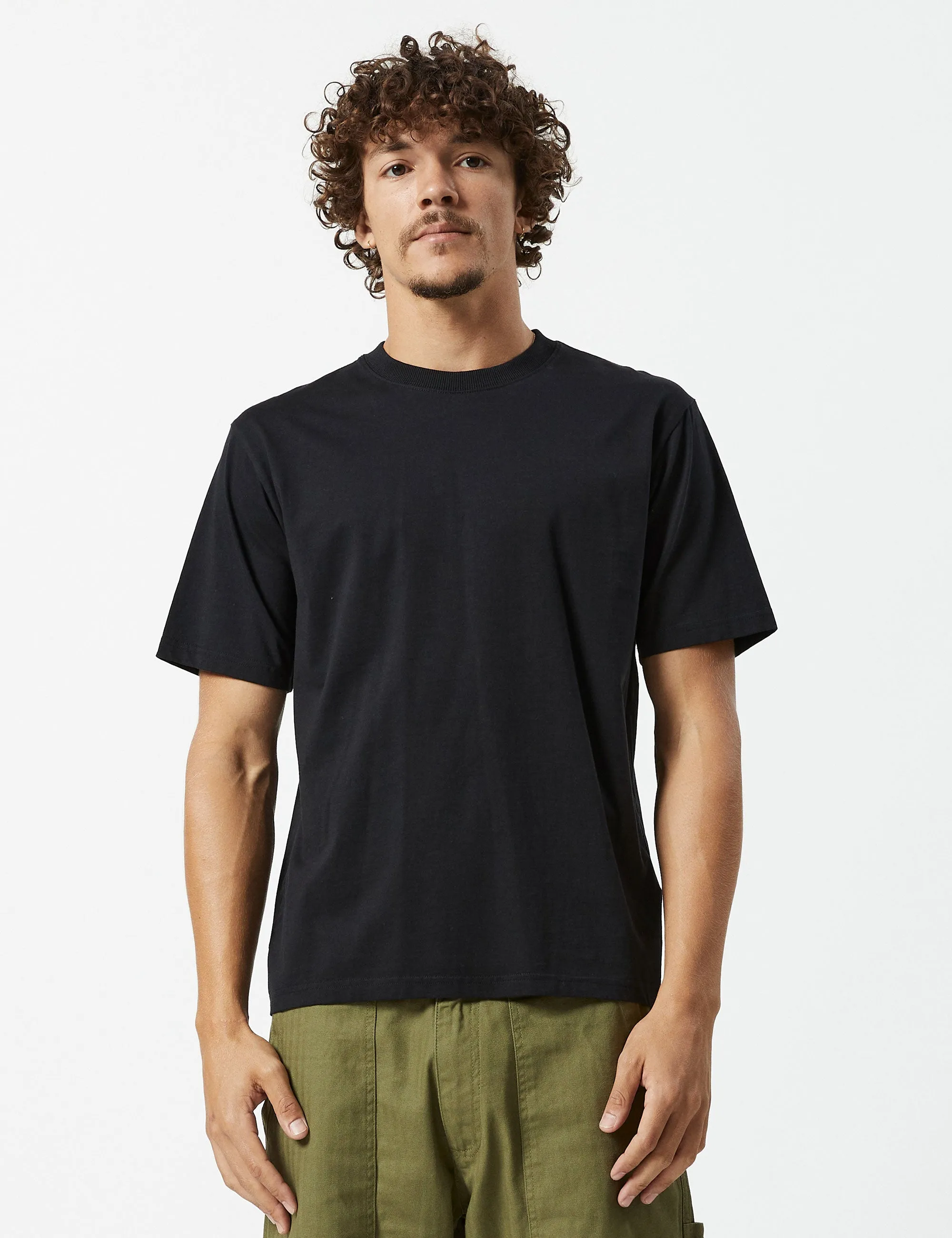 Reginald Organic Tee - Black