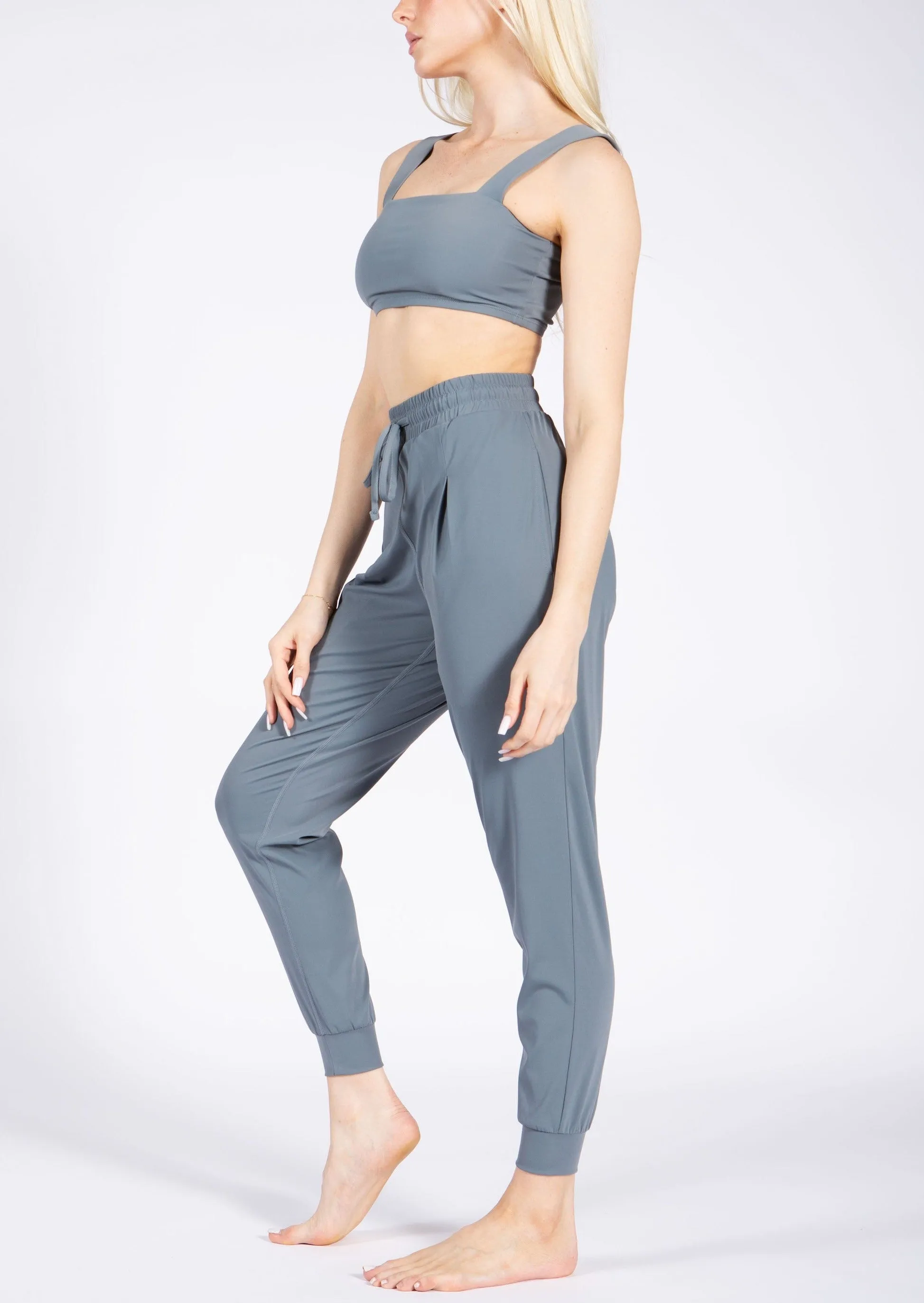 Santa Monica Joggers Dusty Blue