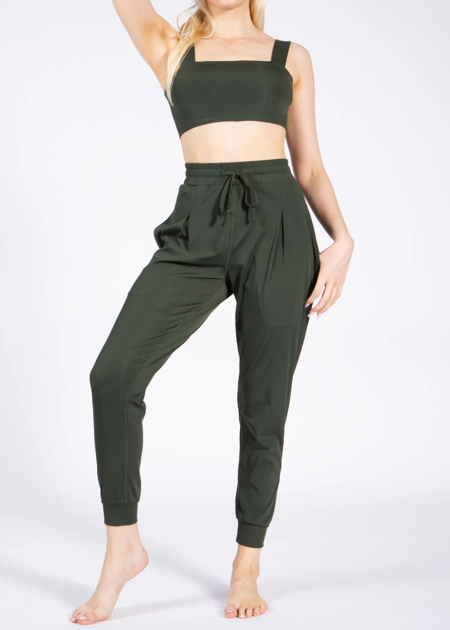 Santa Monica Joggers Hunter Green