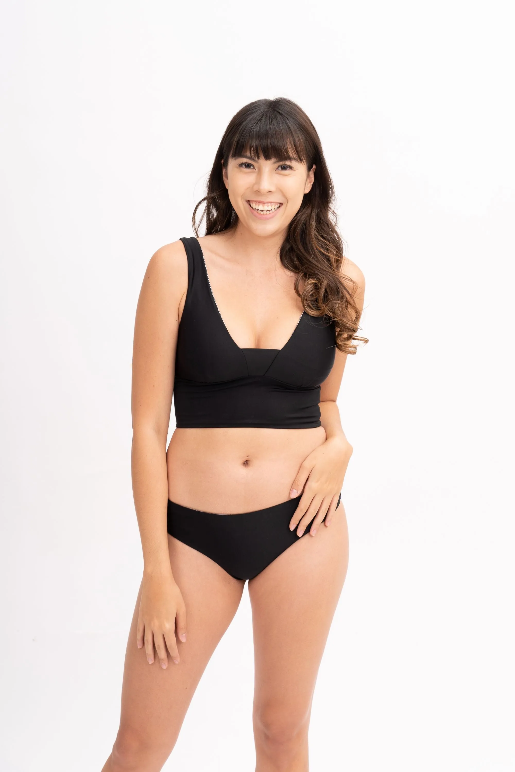 Sipadan Crop Bikini Top - Reversible