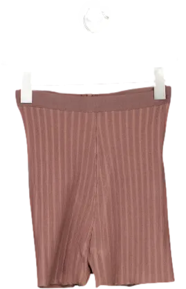 Sisters & Seekers Brown "colt" Bandage Seamless Shorts UK 6