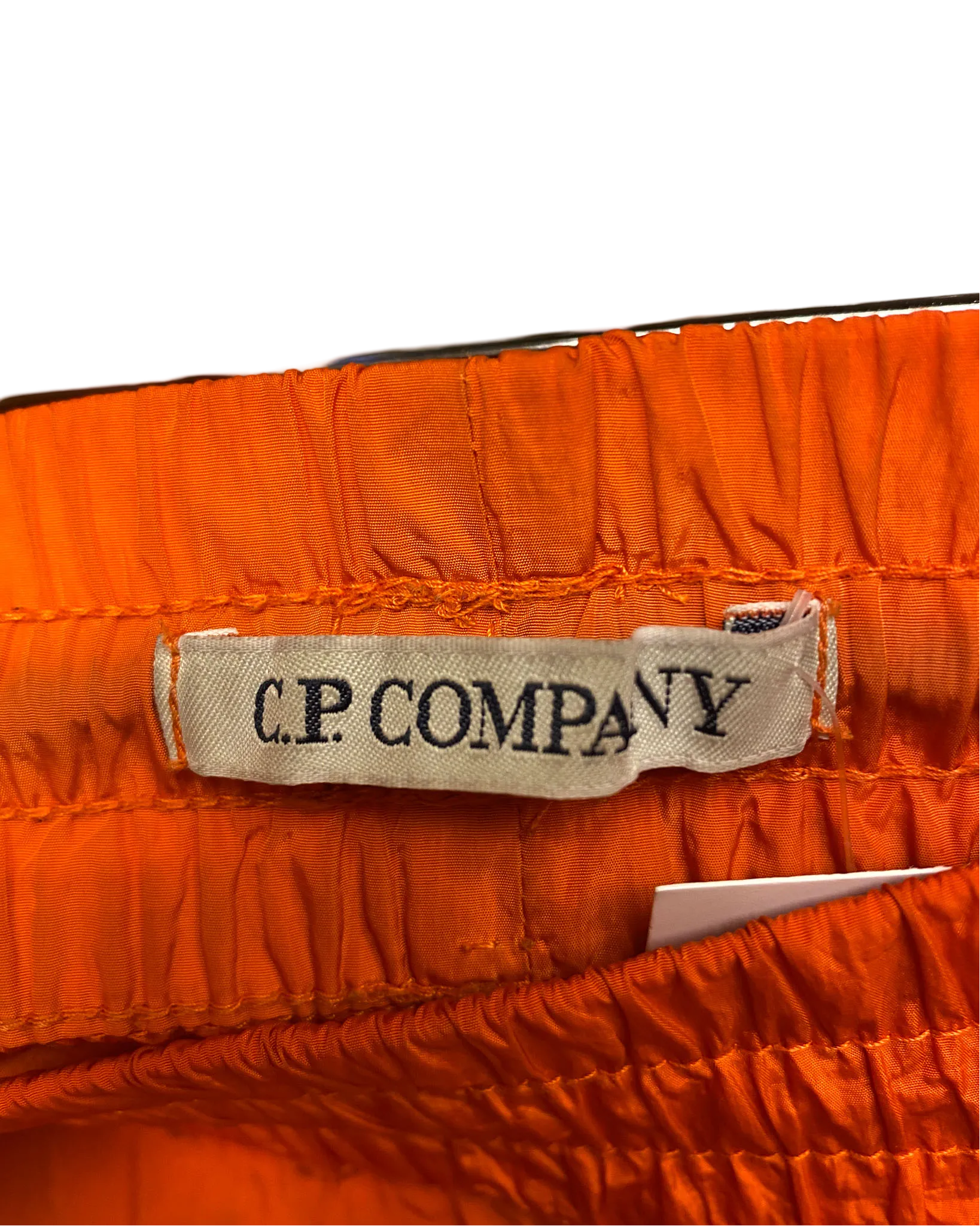 Size L - CP Company Nylon Chrome Cargo Trousers Orange