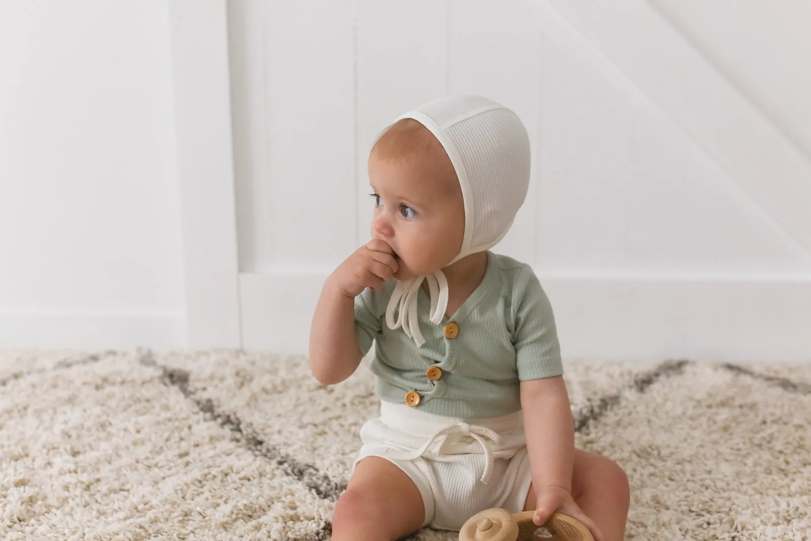 Spearmint Short Sleeve Bodysuit