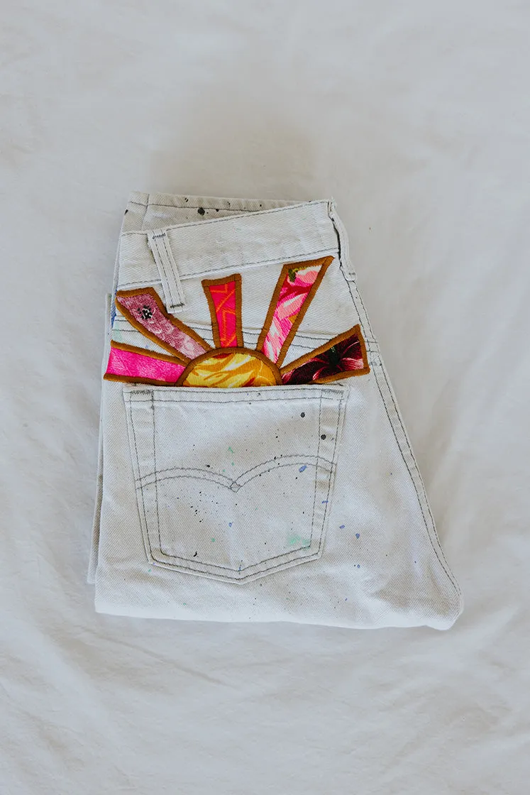 Sun Pocket Levi's Jeans - #12