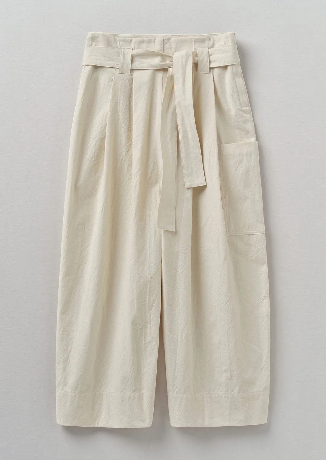 Toast - Belted Canvas Fisherman Trousers