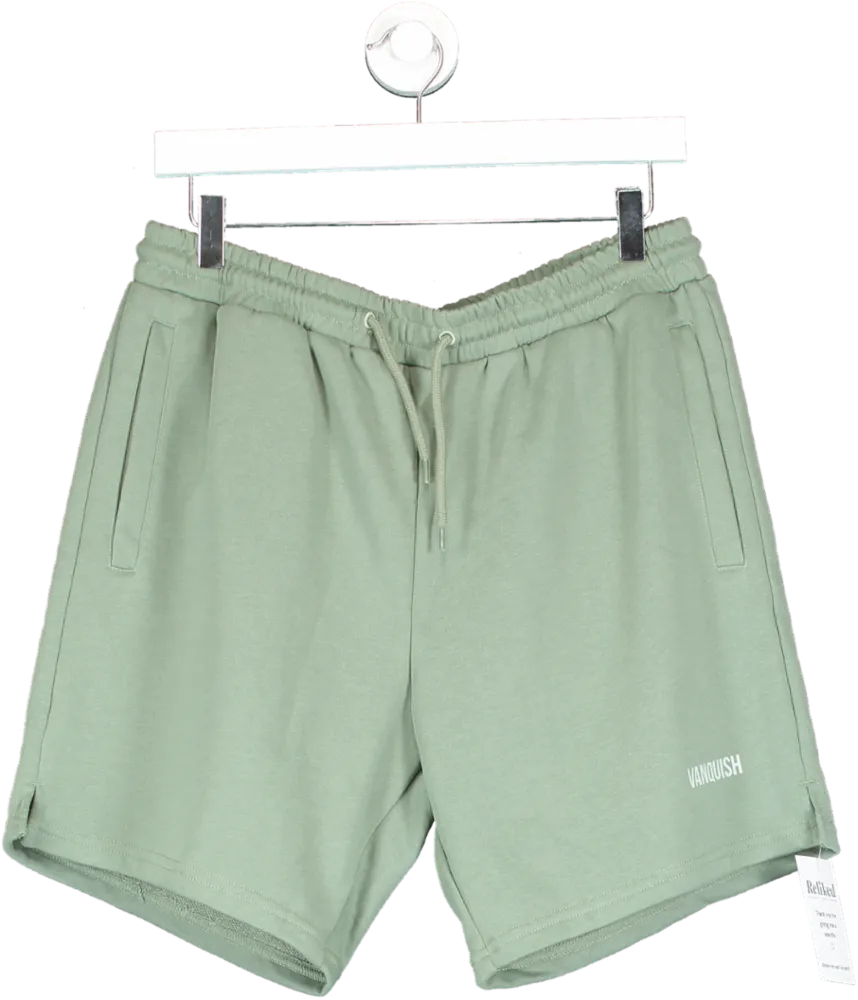 Vanquish Green Essential Regular Fit Shorts UK XL